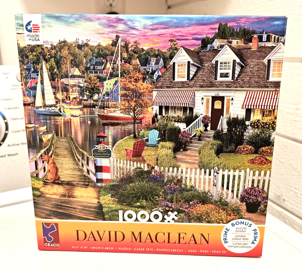 Ceaco DAVID MACLEAN Series 3 JIGSAW PUZZLE 1000 pieces 26 x 19 Complete